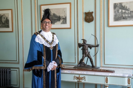 The Sheriff of Nottingham is Councillor Zafran Khan