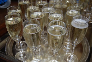 Glasses of Champaign
